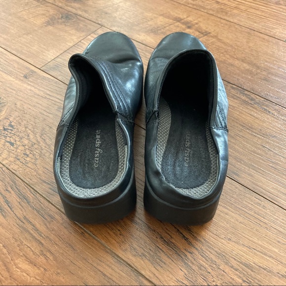 BareTrap Shoes Slip on Clogs Size 7.5 Black Women - Picture 5 of 9